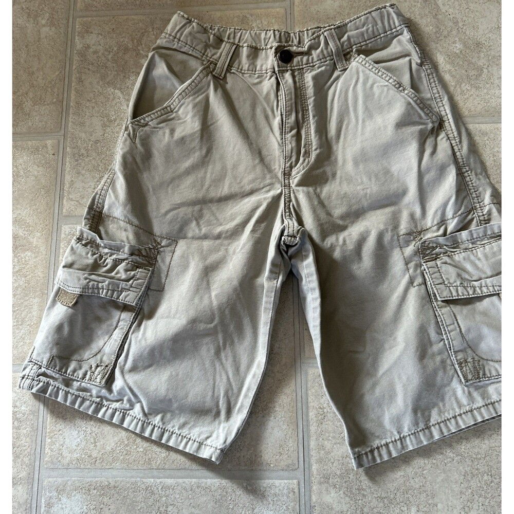 Wrangler Shorts Boys Size 14 Cargo Adjustable Waist